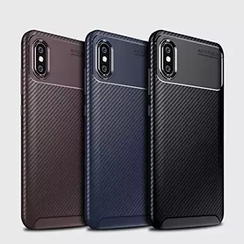 Microsonic Xiaomi Mi 8 Pro Kılıf Legion Series Kahverengi