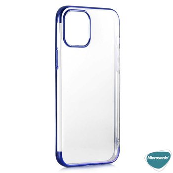 Microsonic Apple iPhone 12 Mini Kılıf Skyfall Transparent Clear Mavi