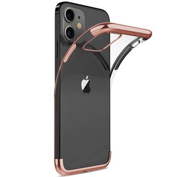 Microsonic Apple iPhone 12 Mini Kılıf Skyfall Transparent Clear Rose Gold