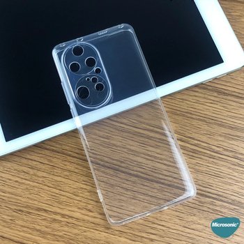 Microsonic Huawei P50 Pro Kılıf Transparent Soft Şeffaf