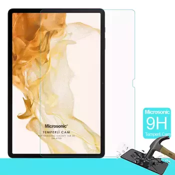 Microsonic Samsung Galaxy Tab S9 FE Tempered Glass Cam Ekran Koruyucu