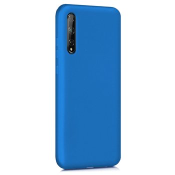 Microsonic Huawei Y8P Kılıf Matte Silicone Mavi