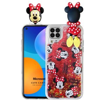 Microsonic Huawei P40 Lite Kılıf Cute Cartoon Minnie Mouse