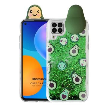 Microsonic Huawei P40 Lite Kılıf Cute Cartoon Avakado