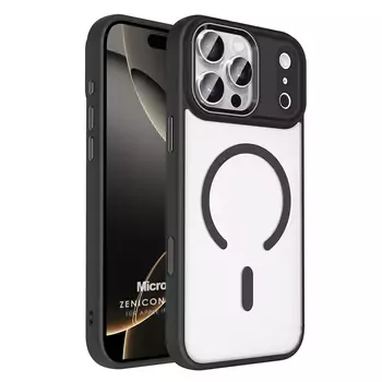 Microsonic Apple iPhone 17 Pro Max Kılıf Zenicon MagSafe Siyah