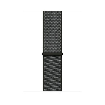 Microsonic Apple Watch 3 42mm Nylon Loop Kordon Siyah