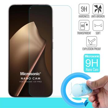 Microsonic Xiaomi 15T Pro Nano Glass Cam Ekran Koruyucu