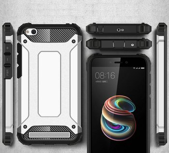 Microsonic Xiaomi Redmi 5A Kılıf Rugged Armor Mavi