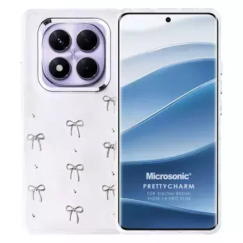 Microsonic Xiaomi Redmi Note 14 Pro 4G Kılıf PrettyCharm Bow