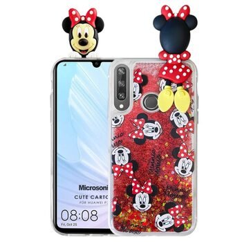 Microsonic Huawei P30 Lite Kılıf Cute Cartoon Minnie Mouse