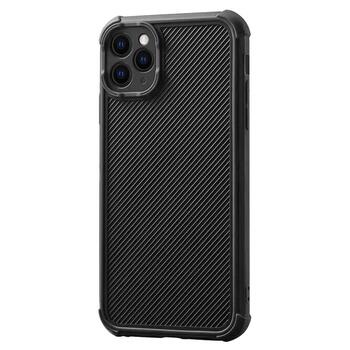 Microsonic Apple iPhone 11 Pro Kılıf Chester Carbon Siyah