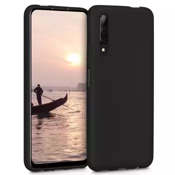 Microsonic Matte Silicone Huawei P Smart Pro Kılıf Siyah