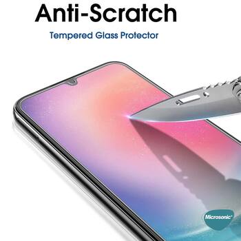 Microsonic Samsung Galaxy A07 Tempered Glass Cam Ekran Koruyucu
