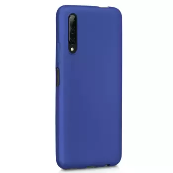 Microsonic Matte Silicone Huawei P Smart Pro Kılıf Lacivert