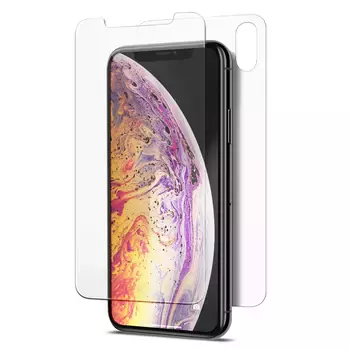 Microsonic Apple iPhone XS Max (6.5'') Ön + Arka Nano Cam Ekran koruyucu