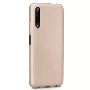 Microsonic Matte Silicone Huawei P Smart Pro Kılıf Gold