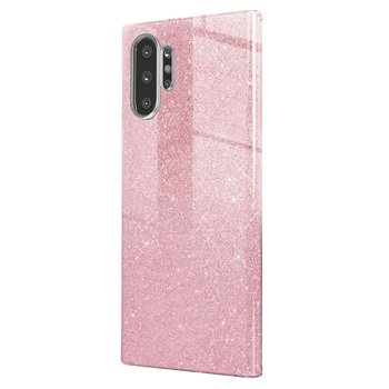 Microsonic Samsung Galaxy Note 10 Plus Kılıf Sparkle Shiny Rose Gold