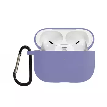 Microsonic AirPods Pro 3 Liquid Silicone Lansman Lavanta Grisi