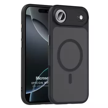 Microsonic Apple iPhone 17 Air Kılıf Epicon MagSafe Siyah