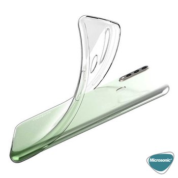 Microsonic Oppo A31 Kılıf Transparent Soft Beyaz