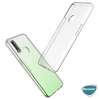 Microsonic Oppo A31 Kılıf Transparent Soft Beyaz