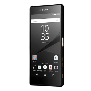 Microsonic Sony Xperia Z5 Dual Kılıf Slim Rubber Siyah