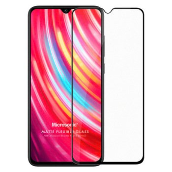 Microsonic Xiaomi Redmi Note 8 Pro Matte Flexible Ekran Koruyucu Siyah