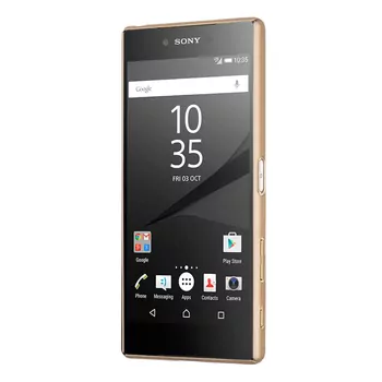 Microsonic Sony Xperia Z5 Dual Kılıf Slim Rubber Gold