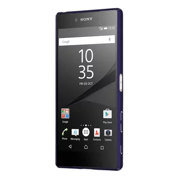 Microsonic Sony Xperia Z5 Dual Kılıf Slim Rubber Lacivert