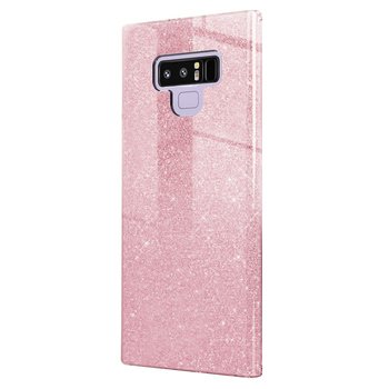 Microsonic Samsung Galaxy Note 9 Kılıf Sparkle Shiny Rose Gold