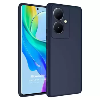 Microsonic Vivo V29 Lite 5G Kılıf Groovy Soft Lacivert