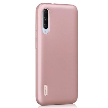 Microsonic Xiaomi Mi A3 Kılıf Matte Silicone Rose Gold