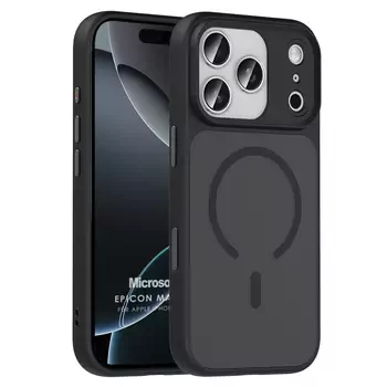 Microsonic Apple iPhone 17 Pro Kılıf Epicon MagSafe Siyah