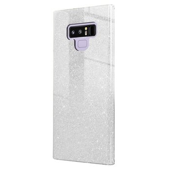 Microsonic Samsung Galaxy Note 9 Kılıf Sparkle Shiny Gümüş