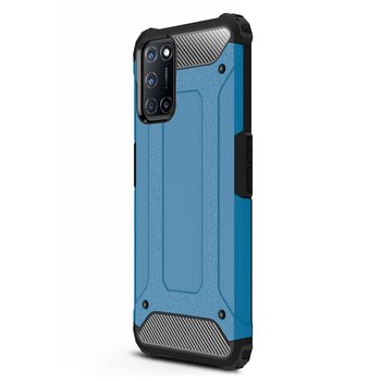 Microsonic Oppo A92 Kılıf Rugged Armor Mavi