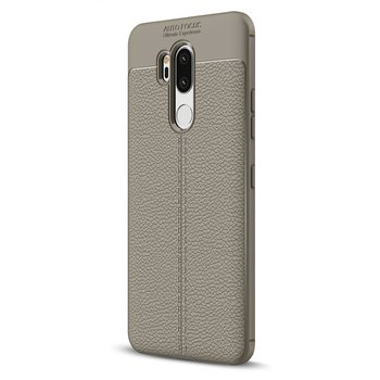 CaseUp LG G7 Kılıf Niss Silikon Gri