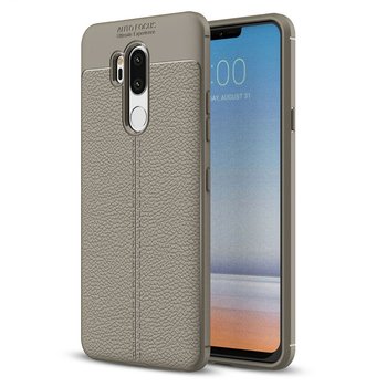 CaseUp LG G7 Kılıf Niss Silikon Gri