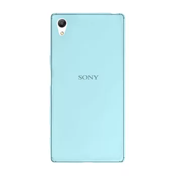 Microsonic Sony Xperia Z5 Dual Kılıf Transparent Soft Mavi