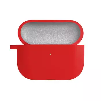 Microsonic AirPods Pro 3 Liquid Silicone Lansman Kırmızı