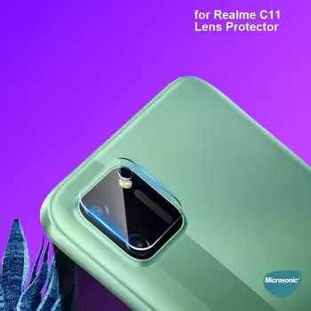 Microsonic Realme C11 Kamera Lens Koruma Camı