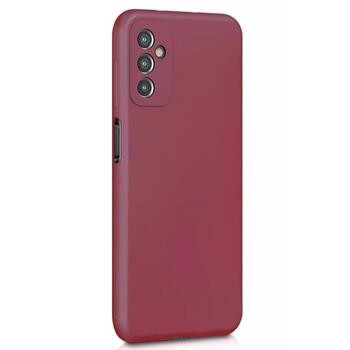 Microsonic Samsung Galaxy M13 Kılıf Matte Silicone Mor