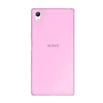 Microsonic Sony Xperia Z5 Dual Kılıf Transparent Soft Pembe