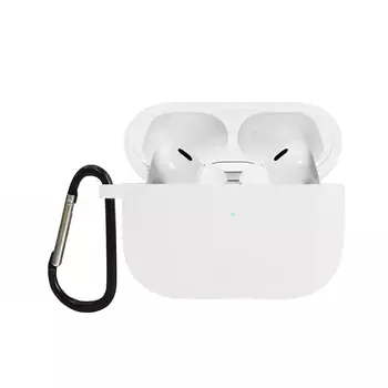 Microsonic AirPods Pro 3 Liquid Silicone Lansman Beyaz