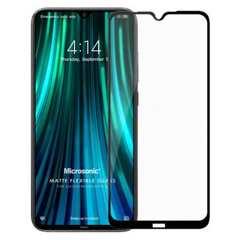 Microsonic Xiaomi Redmi Note 8 Matte Flexible Ekran Koruyucu Siyah