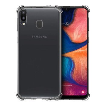 Microsonic Samsung Galaxy A20 Kılıf Anti Shock Silikon Şeffaf