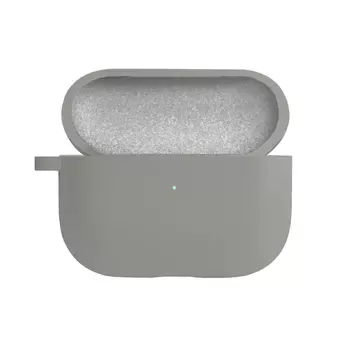 Microsonic AirPods Pro 3 Liquid Silicone Lansman Gri