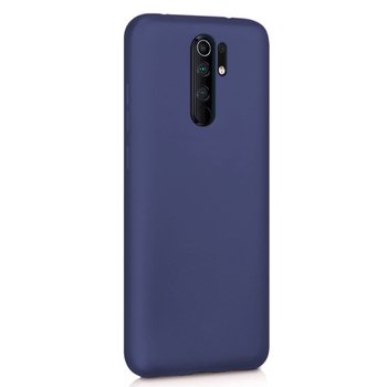 Microsonic Xiaomi Redmi 9 Kılıf Matte Silicone Lacivert