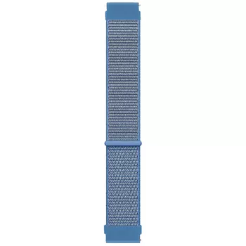 Microsonic Samsung Galaxy Watch 7 44mm Hasırlı Kordon Woven Sport Loop Mavi