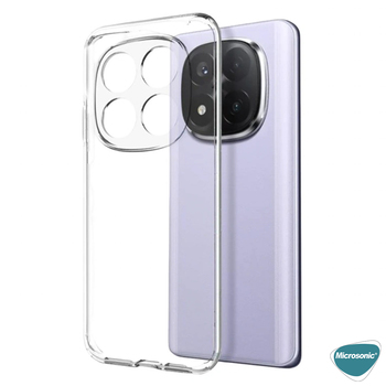 Microsonic Xiaomi Redmi Note 15 Pro 5G Kılıf Transparent Soft Şeffaf