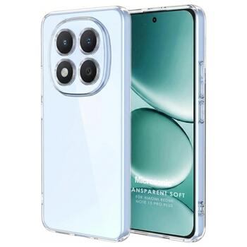 Microsonic Xiaomi Redmi Note 15 Pro Plus 5G Kılıf Transparent Soft Şeffaf